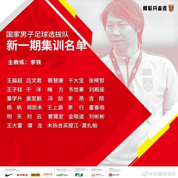 国足选拔队名单出炉:李铁挂帅 韦世豪张稀哲入围
