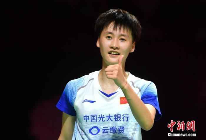 资料图:陈雨菲在比赛中。中新社记者 吕明 摄 陈雨菲逆转戴资颖 首夺羽联总决赛冠军