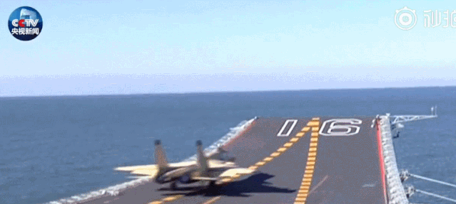山东舰“航母style”来了,帅到飞起……