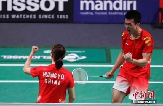 资料图:“雅思”组合 中新社记者 杜洋 摄 中国羽协发布2019年国内羽坛十大新闻