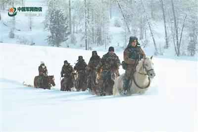 马背上的年三十:与边防官兵一起巡逻 艰辛超出