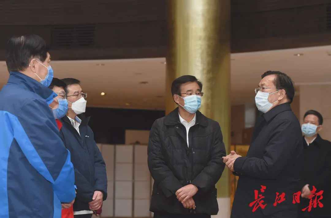 武汉市委书记看望王辰、李兰娟院士及援汉医疗