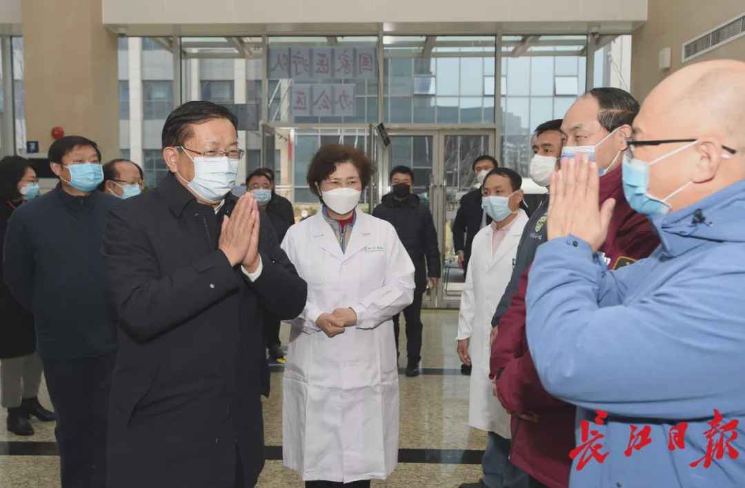 武汉市委书记看望王辰、李兰娟院士及援汉医疗