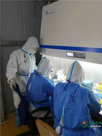 抗击疫情,这是中国军人的战斗效率!