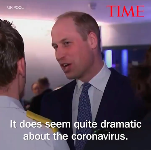 玩笑过头?威廉访爱尔兰称＂我和凯特正传播新冠