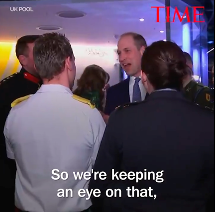 玩笑过头?威廉访爱尔兰称＂我和凯特正传播新冠