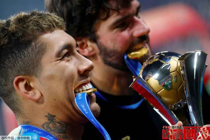 资料图:2019年世俱杯决赛在卡塔尔首都多哈举行,利物浦战胜弗拉门戈获得冠军。图片来源:REUTERS 都在聊世俱杯和亚洲杯?这些数字帮你“涨姿势