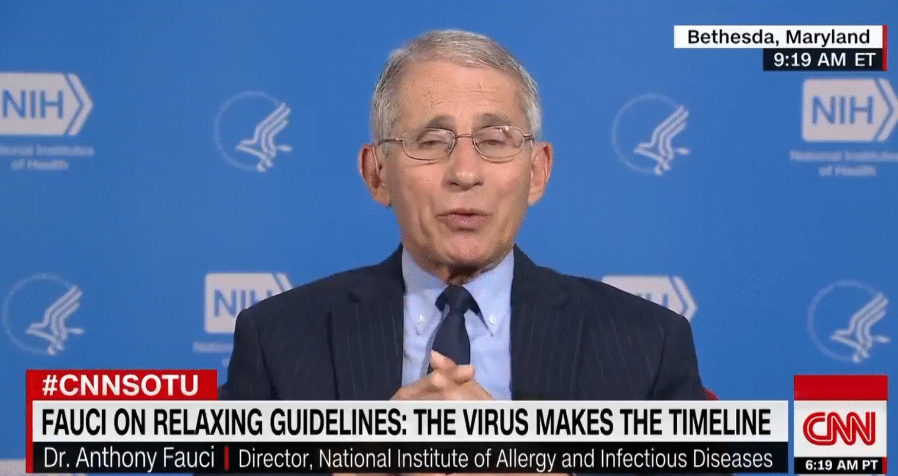 白宫专家:美国最终或有10-20万人死于新冠肺炎