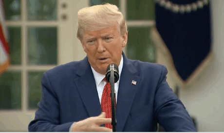 特朗普称医院随处可见运尸袋 纽约兴建"方舱医