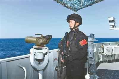 好望角海域联演,我是“一号突击手”