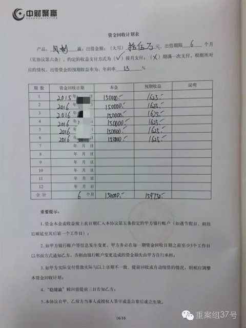 "中财聚赢"公司称现金紧张无法兑付 已欠房租