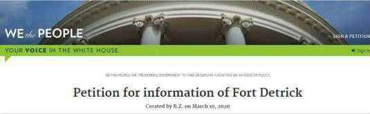 起底美国去年被关生物研究基地 德特里克堡生物