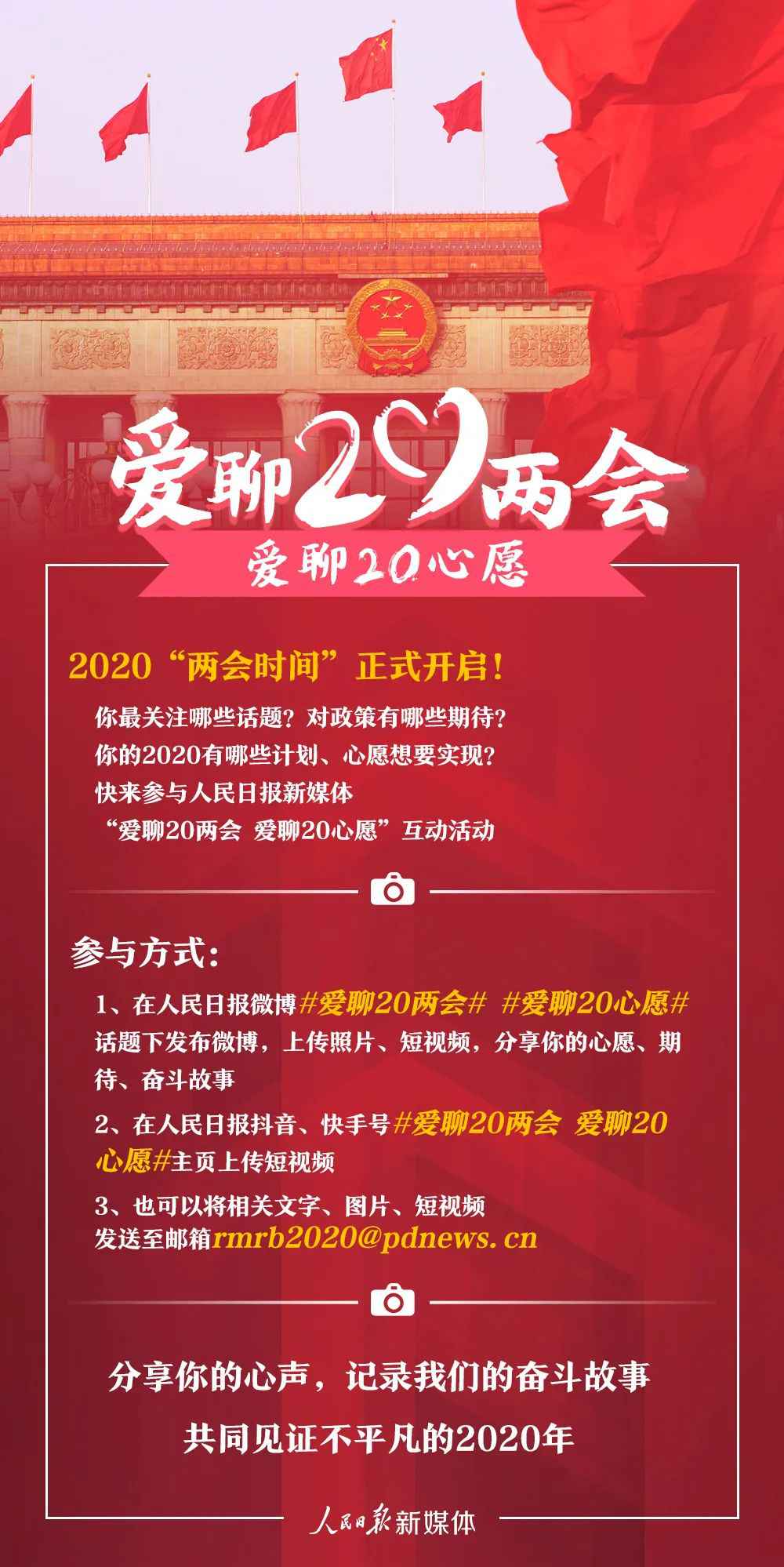 全网众筹!你的2020年心愿,跟我们聊聊