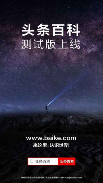 头条百科测试版上线 启用域名baike.com