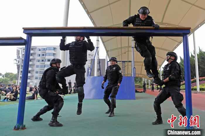 瞄准实战、苦练本领 上海公安特警开展春训大练