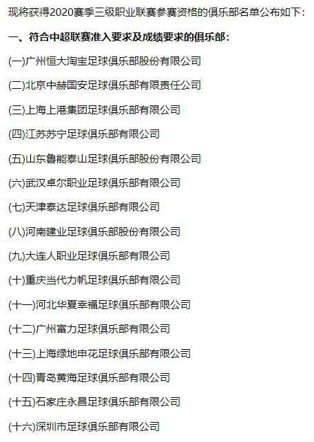 新赛季中超联赛参赛名单,深足作为递补球队回归。 深足递补回归中超 到底是福还是“祸”?