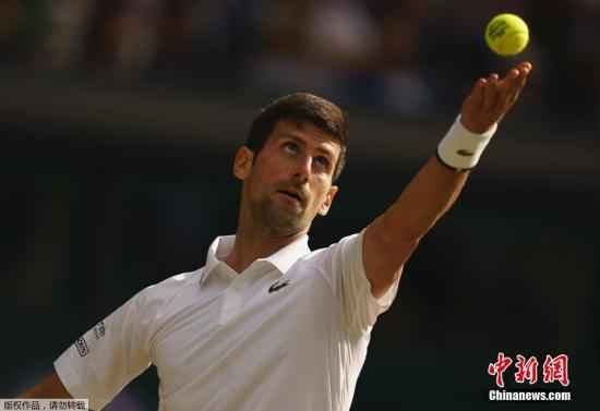 资料图:德约科维奇。 德约科维奇自曝新冠病毒检测呈阳性 发表声明致