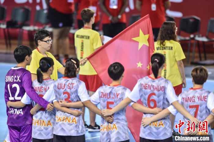 中国女子手球队参加国际赛事 中国手球协会提供 摄 又一支女子国家队期待崛起!“国家女手预备队