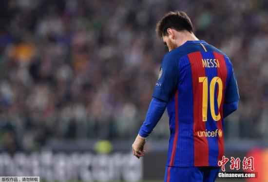 资料图:梅西。 巴萨惨遭四大皆空 梅西下最后通牒:如无改善就