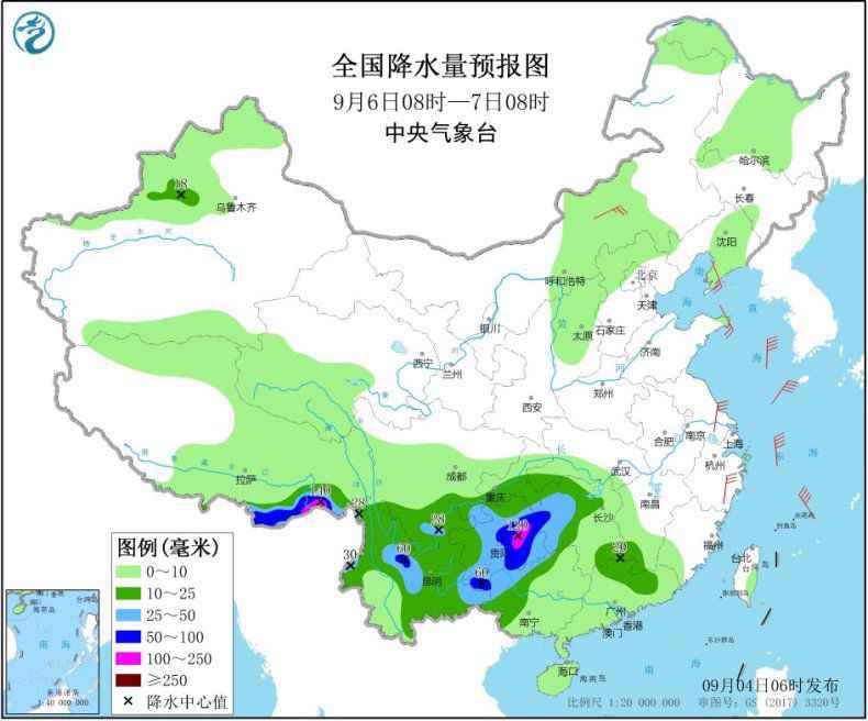 黑龙江内蒙古等地仍有较强风雨 西南地区东部等