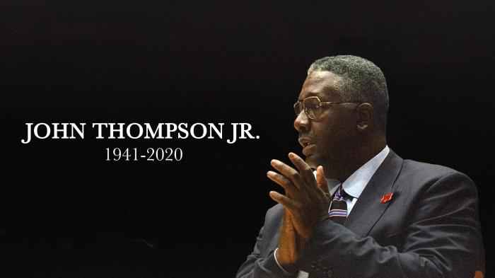 北京时间9月1日，美国大学篮球传奇教头约翰-汤普森离世，享年79岁。