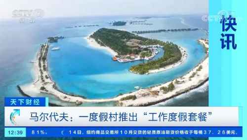 上班赏美景下班看海豚 马尔代夫推出“工作度假