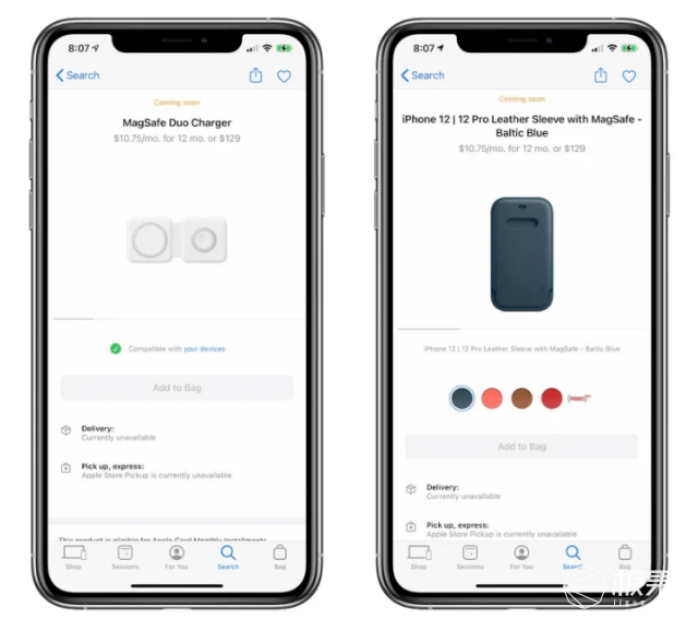 官宣！苹果MagSafe Duo 充电器价格公布：1049元