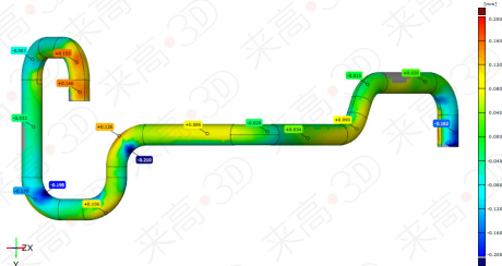 3D扫描仪：扫描直径仅有1mm的精细弯管