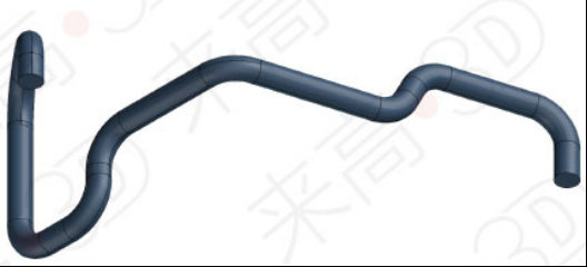 3D扫描仪：扫描直径仅有1mm的精细弯管