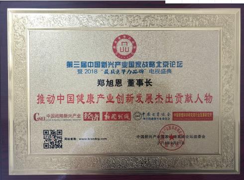 蒂诗丽在中国新兴产业国家战略北京论坛荣获三项大奖
